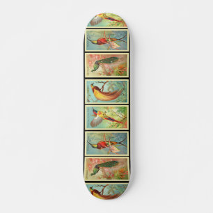 Vintage Vögel 2 Skateboard