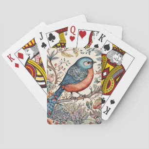 Vintage Vögel - Skandinavien Spielkarten