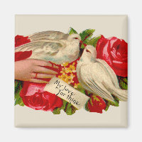 Vintage Vögel Viktorianische Liebe Taube Klassisch