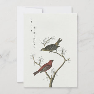 Vintage Vogelkunst im japanischen Stil Karte