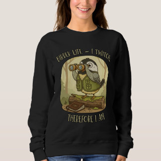 Vintage Vogelleben – Ich zucke, also bin ich Sweatshirt
