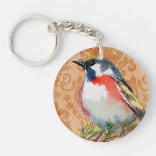 Vintage-Vogelschlüsselanhänger Schlüsselanhänger