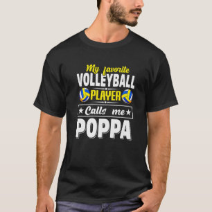 Vintage-Volleyball-Liebhaber Retro Meine Lieblings T-Shirt