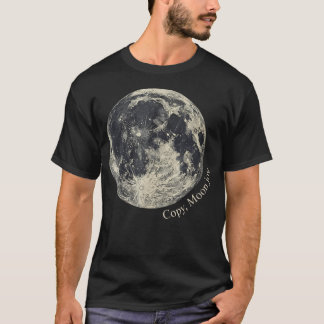 Vintage Vollmond Freude Astronomie T-Shirt