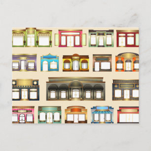 Vintage Vorräte Postkarte