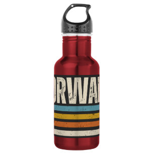 Vintage Vorwärts  Edelstahlflasche