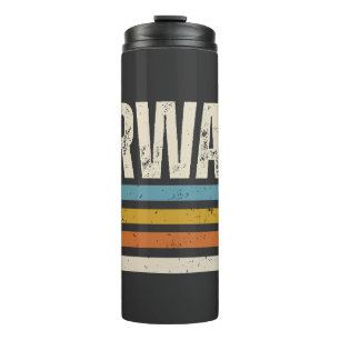Vintage Vorwärts  Thermosbecher