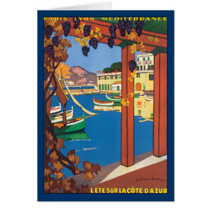 Vintage voyage, Côte d'Azur Méditerranée