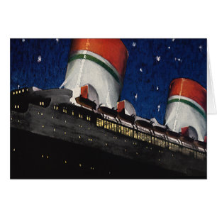 Vintage voyage, Vacances en bateau de croisière de