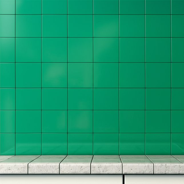 Vintage Waldmauer | Minimaler Platz Fliese (Green Color Wall Tiles)