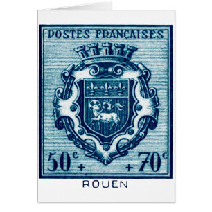 Vintage Wappen Rennes, Frankreich