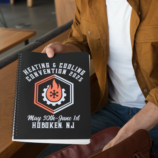 Vintage Wärme- und Kältekonvention Notizblock (Von Creator hochgeladen)