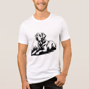 Vintage-Waschbär-Holzschnitt Retro-Wald-Wildtiere Tri-Blend Shirt