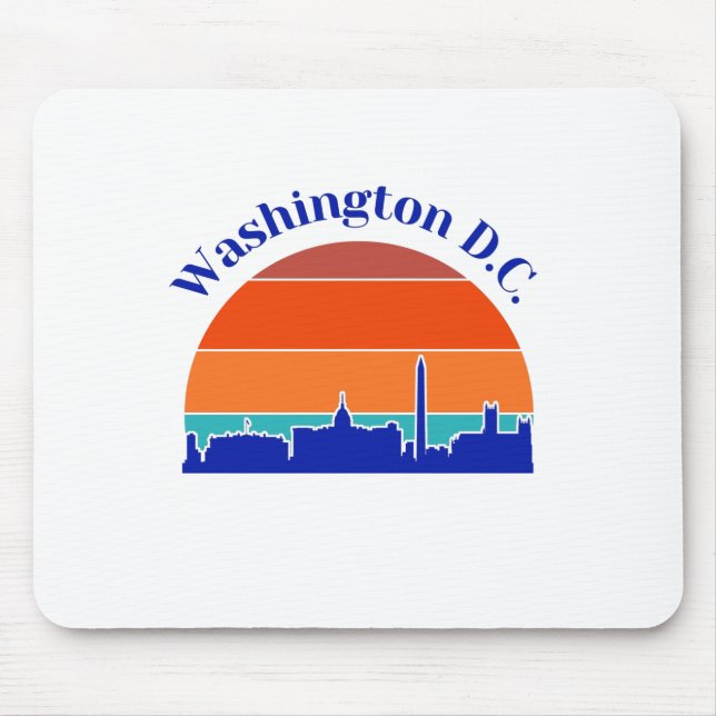 Vintage Washington D.C. Mousepad (Vorne)