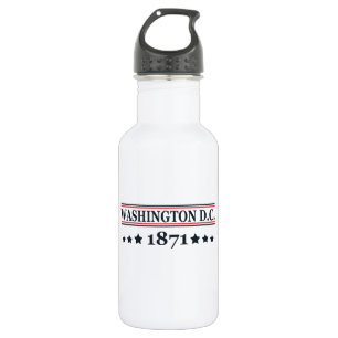 Vintage Washington DC Edelstahlflasche