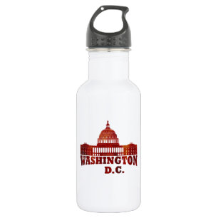 Vintage Washington DC Edelstahlflasche