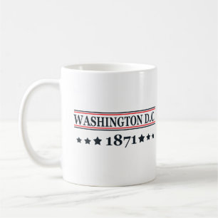 Vintage Washington DC Kaffeetasse