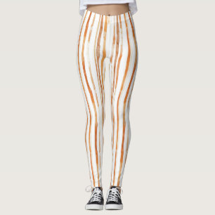 Vintage Wasserfarbe gestrichen - erdige Kaffeetöne Leggings