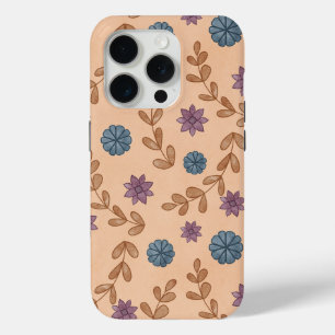 Vintage-Wasserfarben-Blumenmuster Case-Mate iPhone Hülle