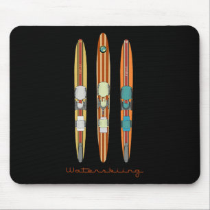 Vintage Wasserski Mousepad