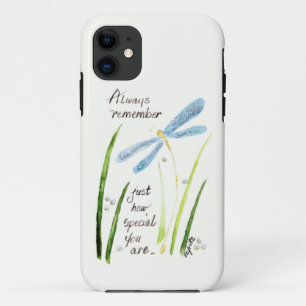 Vintage Watercolor-Libelle: Erinnern Sie sich imme Case-Mate iPhone Hülle
