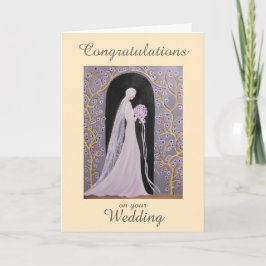 VINTAGE WEDD, GREETING CARD KARTE