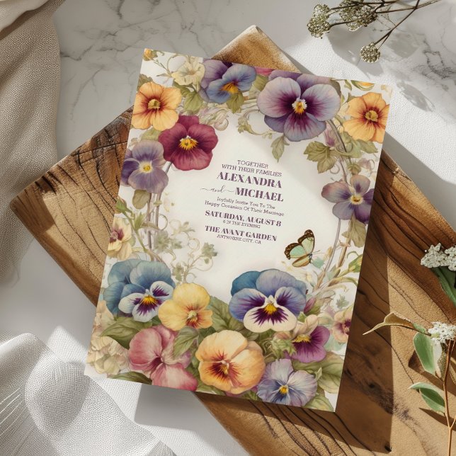 Vintage Wedding Art Nouveau by Mucha Einladung (Von Creator hochgeladen)