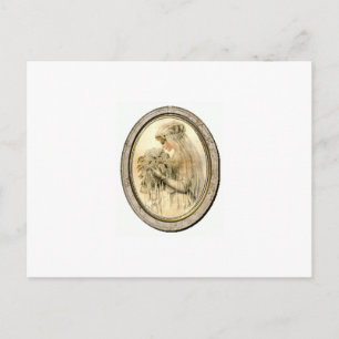 Vintage Wedding Brautparty Bride Postkarte