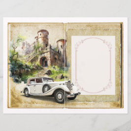 Vintage Wedding Junk Journal Scrapbook Seite 13 & 