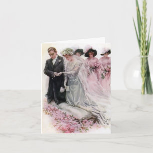 Vintage Wedding Karte