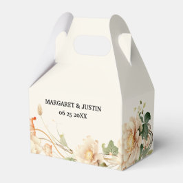 Vintage Wedding Lotus Blume Geschenkschachtel