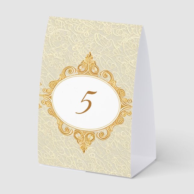 Vintage Wedding Table Number, Rustic Wedding Table Tischaufsteller (Vorderseite)