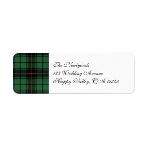 Vintage Wedding, Tartan Davidson Modernes Muster