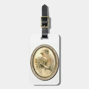 Vintage Wedding Theme Bridge Gepäcktag Gepäckanhänger