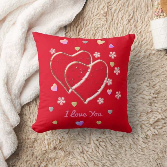 Vintage Wedding Throw Kissen (Decke)