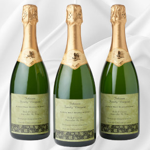 Vintage Wedding, Viktorianische Blätter für Weintr