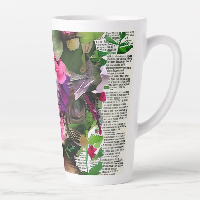 Vintage weibliche Papiersammlung Milchtasse (Rechts)