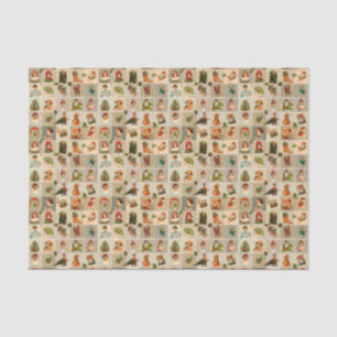 Vintage Weihnachten 10lb Seidenpapier