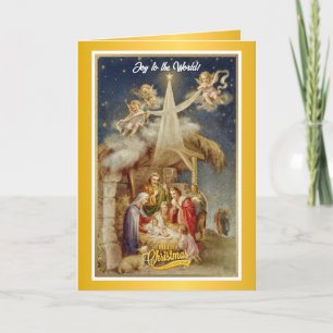 Vintage Weihnachten der Geburt I Klassische Religi