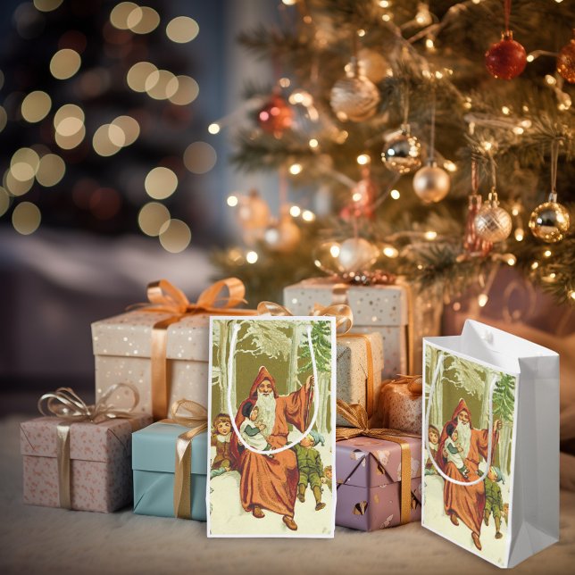 Vintage Weihnachten Kleine Geschenktüte (Von Creator hochgeladen)