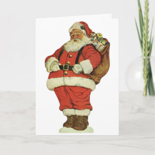 Vintage Weihnachten, leicht anpassbare Karten