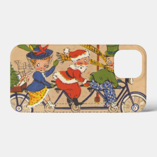 Vintage Weihnachten, viktorianischer Weihnachtsman Case-Mate iPhone Hülle