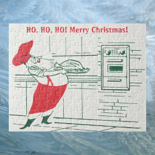 Vintage-Weihnachten, Weihnachtsmann‑Koch und Truth