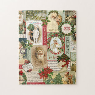 VINTAGE WEIHNACHTS-COLLAGE