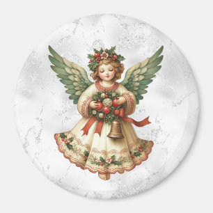 Vintage-Weihnachts-Engel-Magnet Magnet