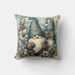 Vintage-Weihnachts-Gnome Kissen