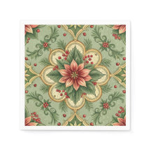 Vintage-Weihnachts-Poinsettie 