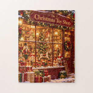 Vintage-Weihnachts-Spielzeugladen Winter Wonderlan