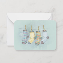 Vintage Weihnachts-Weihnachtskarte Mitteilungskarte