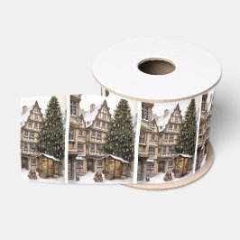 Vintage Weihnachtsbaum-Ansammlung Ripsband